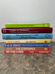 Books About Couples Therapy, Joint Custody, Stepfamilies & Child Discipline