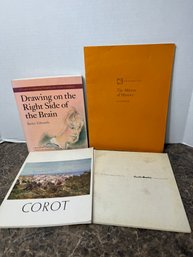 Vintage Art Books - Claude Monet & JBC Corot