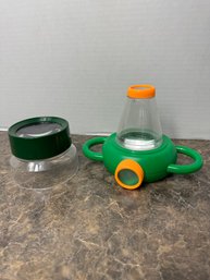 Bug Catching & Magnification Toys Pair Of Two