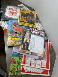 Large Collection Of Childrens Coloring & Activity Books