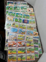 Huge Collection Of 1990 Upper Deck Looney Tunes Baseball Cards