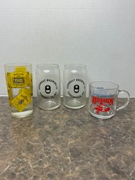 Barware Glasses - Seagrams, Gibsons, Aeronaut Brewing Co