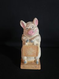 Antique Pig Bank J.M.R