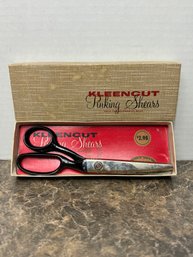 Vintage Kleencut Pinking Shears With Original Box