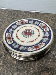 Five Lenox Interlude Pattern Small Plates