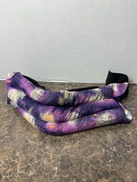 Sun & Moon Galaxy Themed Purple Microwavable Heating Pad With Velco