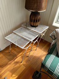 Wrought Iron Nesting Tables 3