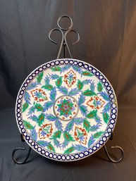 Ceramic Plate Made In Greece