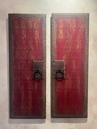 Uttermost Red Door Panels