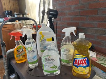6 Full Bottles Of Cleaning