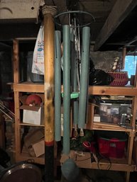 Large Green Wind Chime (B)