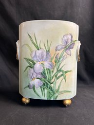 Limoges France Floral Vase