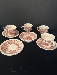 Tea Cups And Plates