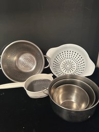 Strainers, And Bowls