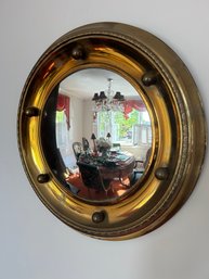 Antique Metal Mirror