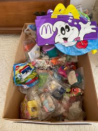 Box Of Happy Meal McDonald's Toys Inflatables  (SR)