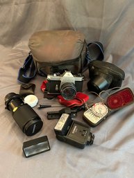 Vintage Camera Set, 1978