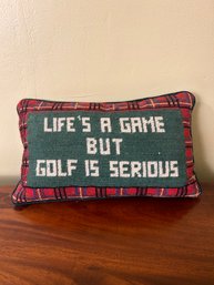 Funny Knit Throw Pillow