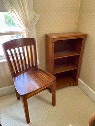 Vintage High Point Chair, Small Bookcase   (SR)