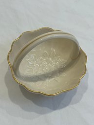 Small Lenox Basket Shaped Serving Dish