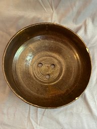 Booth Pottery: Dark Brown Berry Bowl