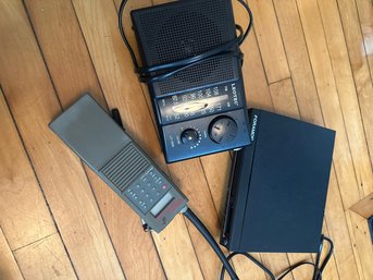 Radio, Scanner, And Dvd Player