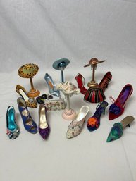 Artsy Miniatures: Shoes, Hats, Stands, Purses