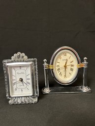 Crystal And Vintage Clock