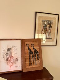 Three Pieces Of African Art