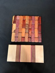 Pot Coasters, Mini Wooden Board