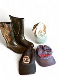 Capelli  Boots, And Three Hats