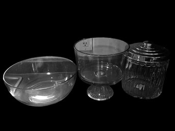 Glass Bowls And Storage Container