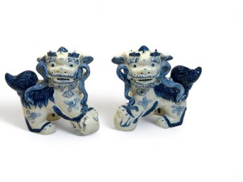 Pair Of Chinese Foo Dogs