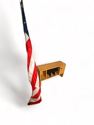 American Flag And Desk Top Organizer