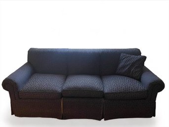 Slip Covered Fabric Couch American Of High Point