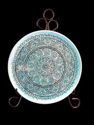 Turkish Turquoise Decorative Plate