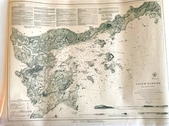 Salem, MA Harbor Map