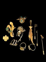 11 Pieces Of Costume Jewelry