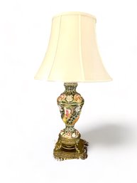 Vtg Capodimonte Style Lamp