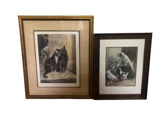 Fannie Moody And John Henry Dolph Animal Painting Print Set (D)
