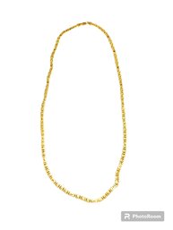 26' 18k Yellow Gold Necklace