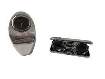 Nambe Clock Focal Opera Glasses      (Mb)