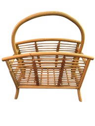 Wicker Magazine Holder