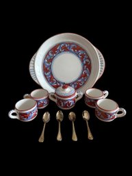 LA MAGA Set With 4 Spoons (10 Pieces Total)