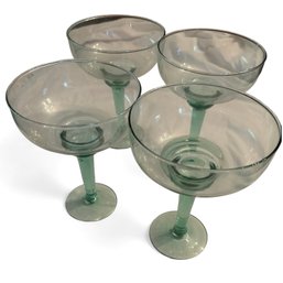 4 Margarita Glasses