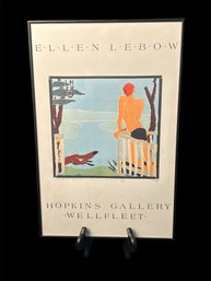 Ellen Lebow, Hopkins Gallery, Wellfleet, Print