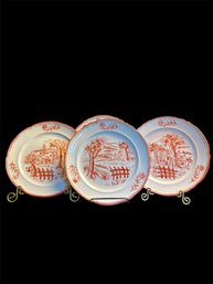 Cornouaille France, 1B Quimper Plates, Decorative (4)