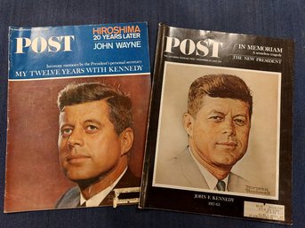 Saturday Evening Post Magazine President Kennedy