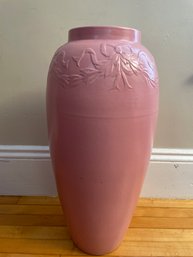 Pink Ceramic Floor Vase