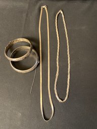 Sterling Bangles & Necklaces